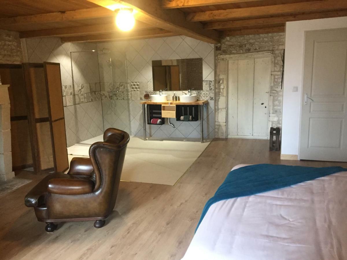 Bed and Breakfast Tetes A L'Air Montils Exterior foto